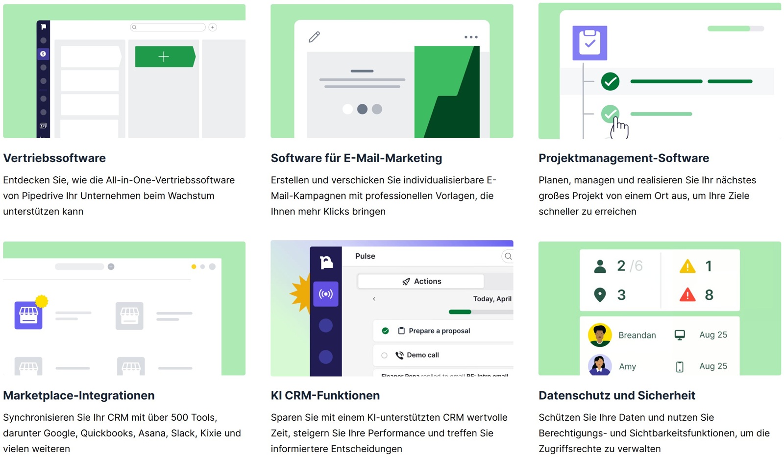 CRM Systeme Vergleich